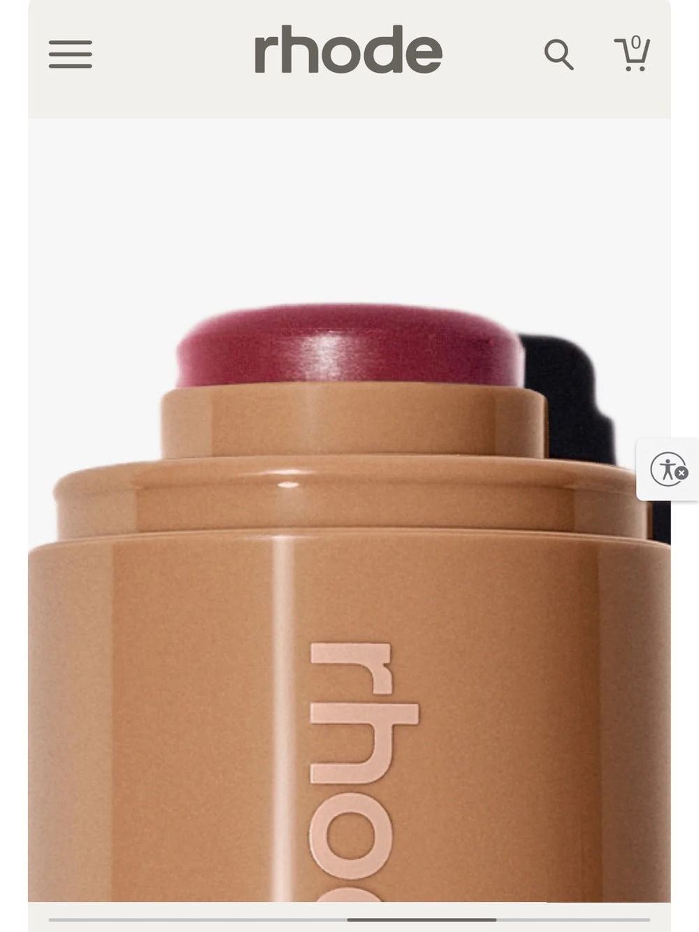 Rhode Pocket Blush Date Cake makeup